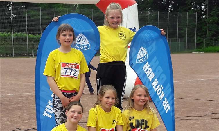 Siege für Eva Stein, Celina Medinger und Marie Böckmann Ein Teil des erfolgreichen VfL-Teams in Köln. Foto: VfL Waldbreitbach