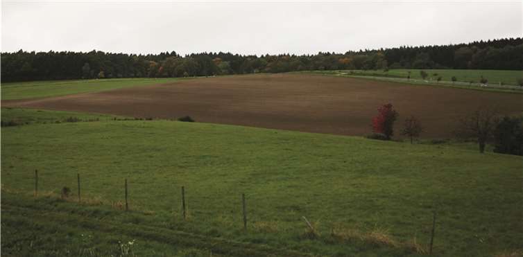 Ein Teil des für die Windkrafträder geplanten Gebietes aus der Sicht von Oberdürenbach.