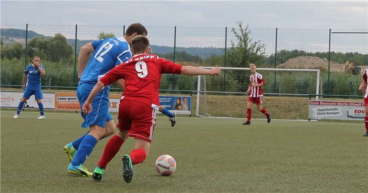 Ein Torjubel nach dem anderen: SV Kripp II gewinnt souverän gegen SV Leimersdorf II.privat