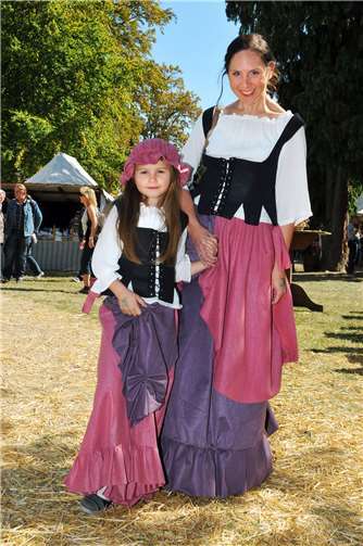 Ein Trend, der zu beachten war: Immer mehr Festgäste kommen historisch gewandet.