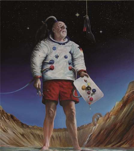 Ein Werk des Künstlers Eberhard Marx. privat