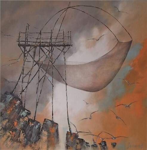 Ein Werk von Anne Dumesnil. privat