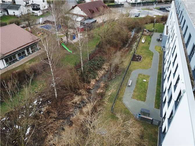 Ein Ziel der Stadtentwicklung ist schon greifbar nah: eine Brücke zwischen Kita und Seniorenheim.Quelle: Stadt Selters
