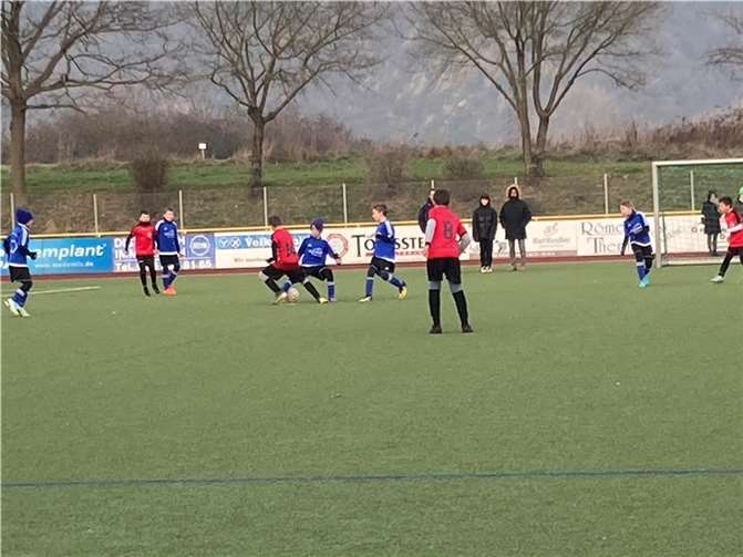 Ein ausgeglichenes Spiel auf Augenhöhe.  Foto: privat