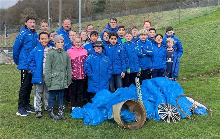 Ein beachtlicher Müllberg wurde zusammengetragen.  Foto: privat