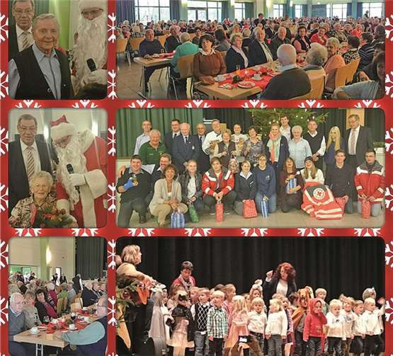 Ein besinnliches wie auch humorvolles Programm bot sich den Vettelschoßer Seniorinnen und Senioren.privat