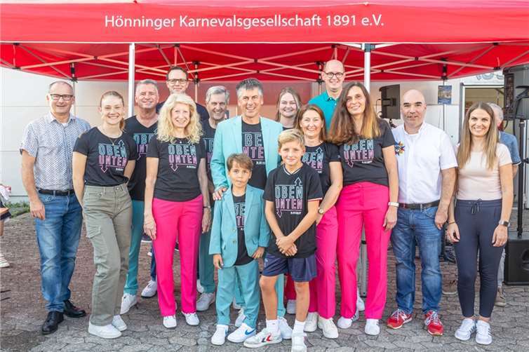 Ein besonderer Höhepunkt des Sommerfests war die offizielle Vorstellung der Tollität der Karnevalssession 2024/25.  Foto: privat