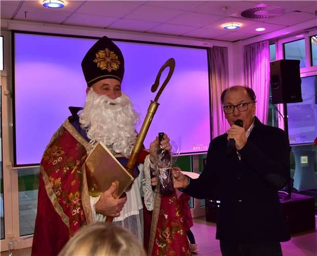 Ein besonderes Highlight des Nachmittags war der Besuch des Nikolaus.  Foto: privat