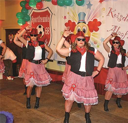 Ein besonderes Highlight im Programm ist die Tanzgruppe der Sportfreunde Koisdorf. privat