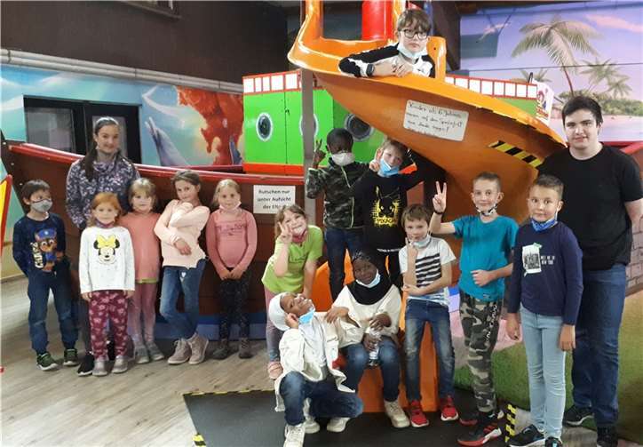 Ein besonderes Highlight war der Ausflug zum Abenteuer-Golf in Kobern. Fotos: privat