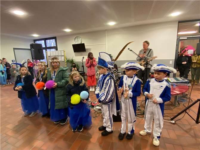 Ein besonderes Highlight war der Besuch des Kinderprinzenpaares Prinz Nick und Prinzessin Lena.  Foto: IRSP