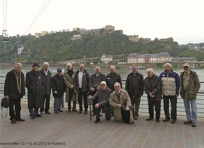 Ein bewegendes Wiedersehen gab es in Koblenz. privat