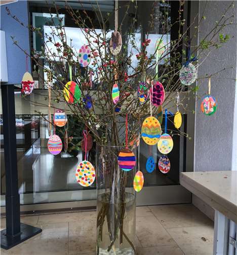 Ein bunter Osterstrauß. Foto: privat