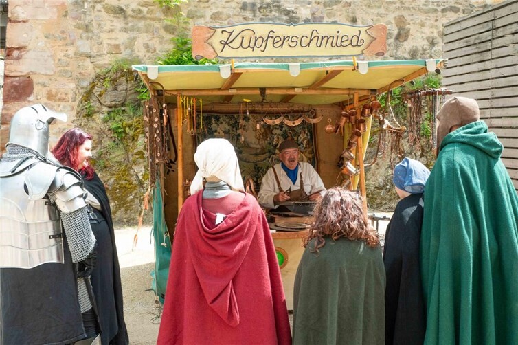 Ein buntes Markttreiben erwartete die Besucherinnen und Besucher auf der Festung Ehrenbreitstein. Foto: SCH