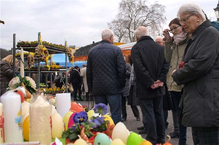 Ein buntes und breites Angebot wurde den Besuchern auf dem Kapuzinerplatz geboten.