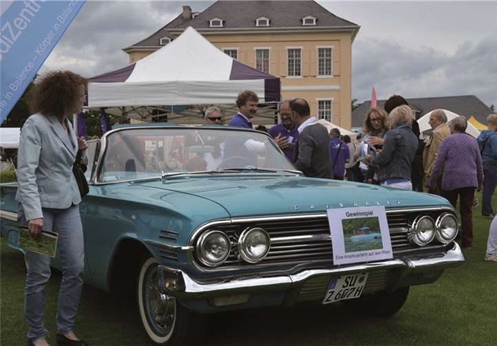 Ein echter Hingucker - das Chevrolet - Amphicar.
