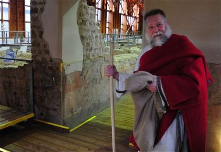 Ein echter Römer zu Besuch: Der heilige Nikolaus. W.Mertens