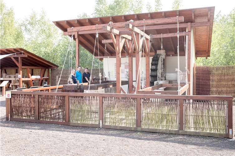 Ein echtes Untertagebergwerk aus der Vogelperspektive betrachten? Im Römerbergwerk Meurin bei Kretz, ist das tatsächlich möglich! Foto: Vulkanparlk GmbH