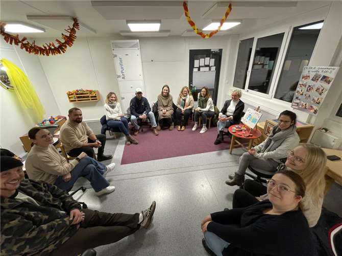 Ein erfolgreicher Workshop für die Kita Rappelkiste.Foto: Daniela Engmann