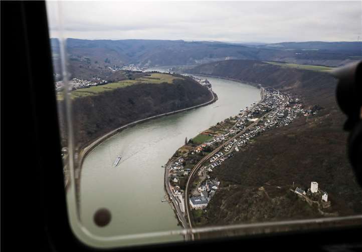 Ein faszinierender Blick über die Region bot sich nicht nur den Piloten.