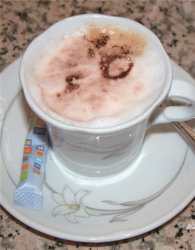 Ein frischer Kaffee zum gemeinsamen Frühstück.privat