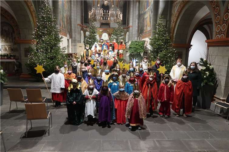 Ein ganzes Wochenende lang waren etwa 120 Mädchen und Jungen sowie 60 jugendliche und erwachsene Begleitende in der neu gegründeten Pfarrei St. Marien im Einsatz für benachteiligte Kinder in aller Welt.Foto: privat