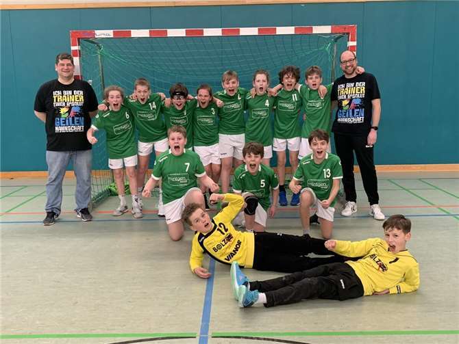 Ein gelungenes letztes Heimspiel für die männliche D-Jugend.  Foto: privat