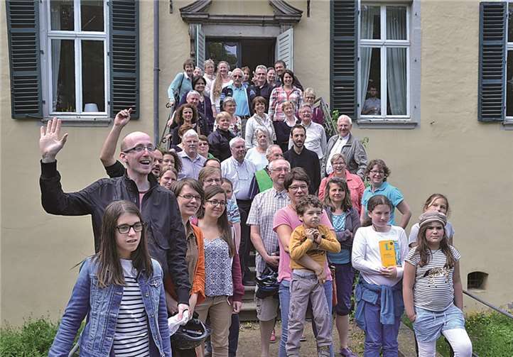 Burgentour mit den Freunden aus Frankreich