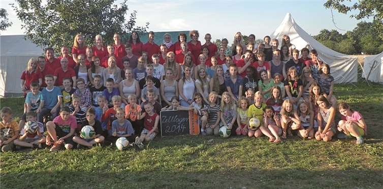 Ein großer Erfolg war wieder das Jugendzeltlager in Staufen-Grunern. privat