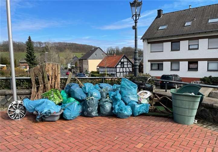 Ein großer Haufen Müll wurde eingesammelt. Foto: privat