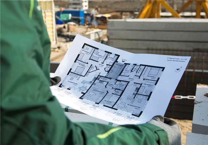 Ein guter Plan fürs Haus ist immer auch ein guter Plan, um die Mieten in Schach zu halten. Denn gegen steigende Mieten hilft nur eins: bauen, bauen, bauen … - Und das könnte eigentlich viel besser laufen, meinen Bau-Gewerkschaft und Bau-Branche.  William Diller