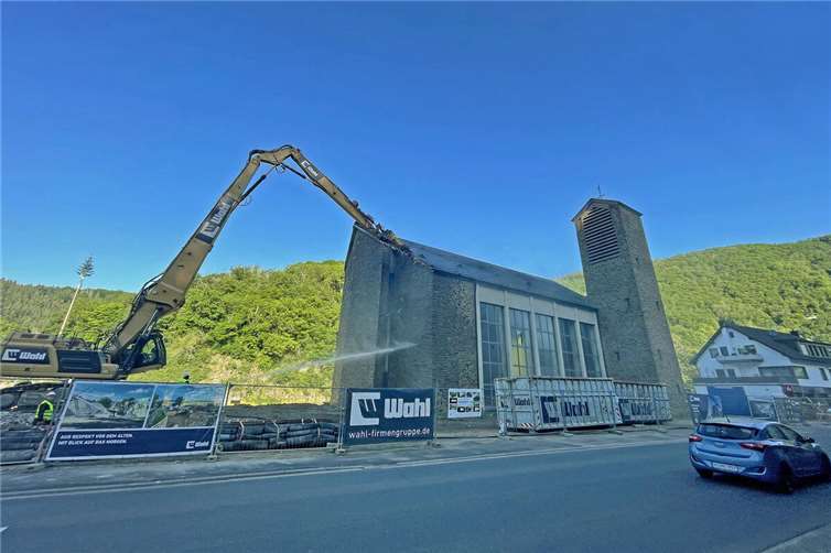 Ein halbes Jahrhundert prägte das Gotteshaus das Ortsbild.