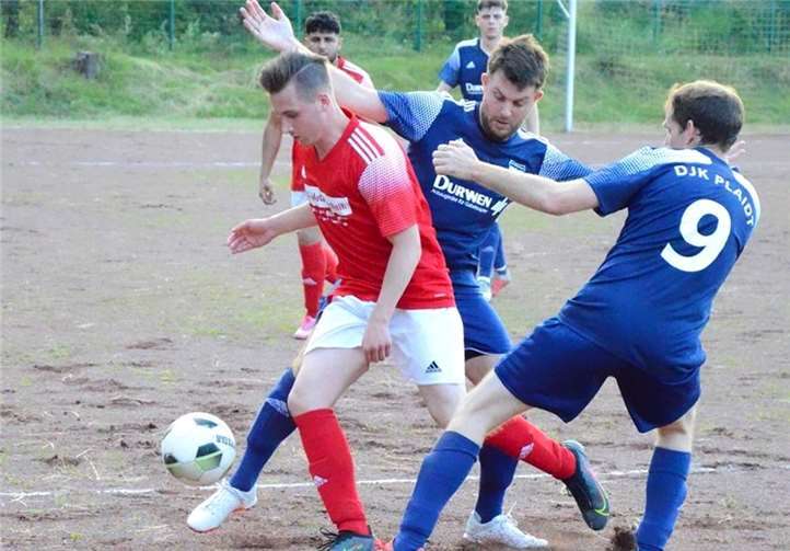 Ein hartes Stück Arbeit hatte DJK Plaidt II im Spiel gegen die SG Boos II.Fotos: privat