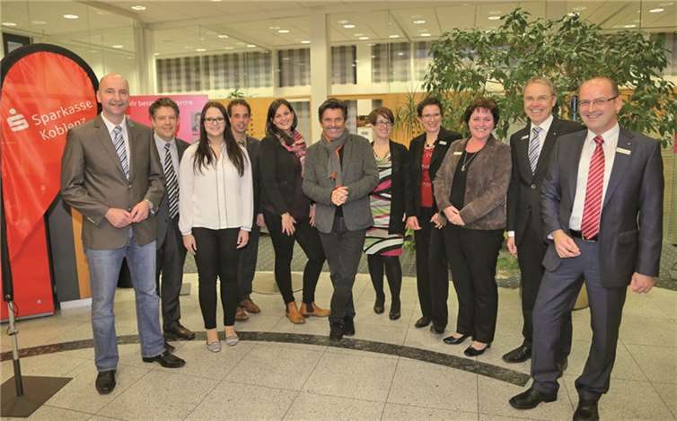 Ein herzliches Dankeschön an die Sparkasse Koblenz Zweigstelle Vallendar.