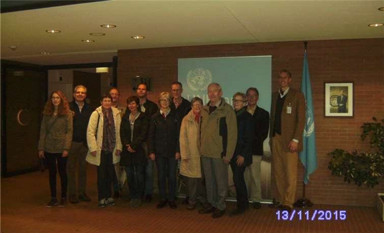Ein informativer besuch bei den Vereinten Nationen in Bonn.Privat