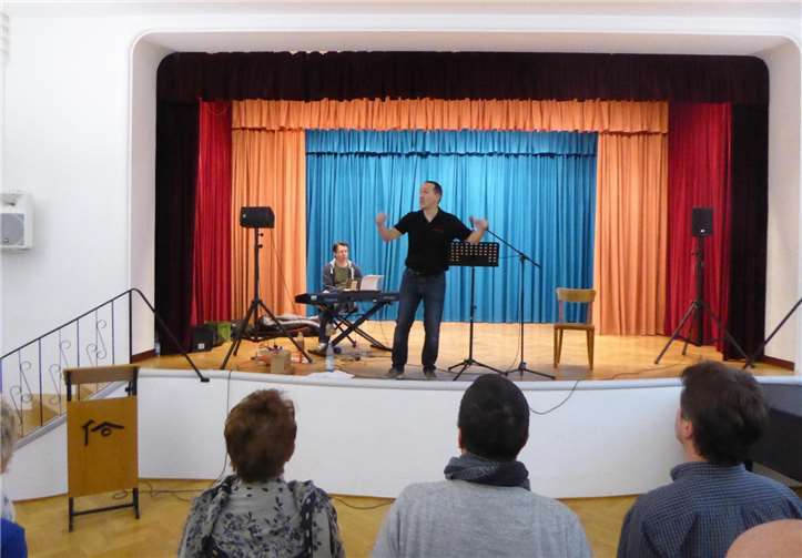 Ein interessantes Programm bot sich den Teilnehmern des Gospel-Workshops.