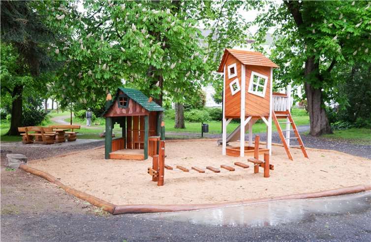 Ein kleines Kinderparadies stellt der liebevoll gestaltete Bereich für die Kleinkinder dar.
