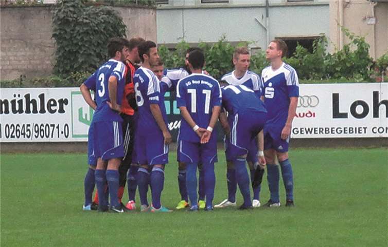 Ein letztes Einschwören vor dem Saisonbeginn 2014/2015. privat