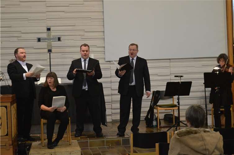 Ein musikalisches Glanzlicht: Die Cappella Taboris.