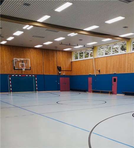 Ein neuer Hallenboden für die Oberwaldhalle soll her. Foto: privat