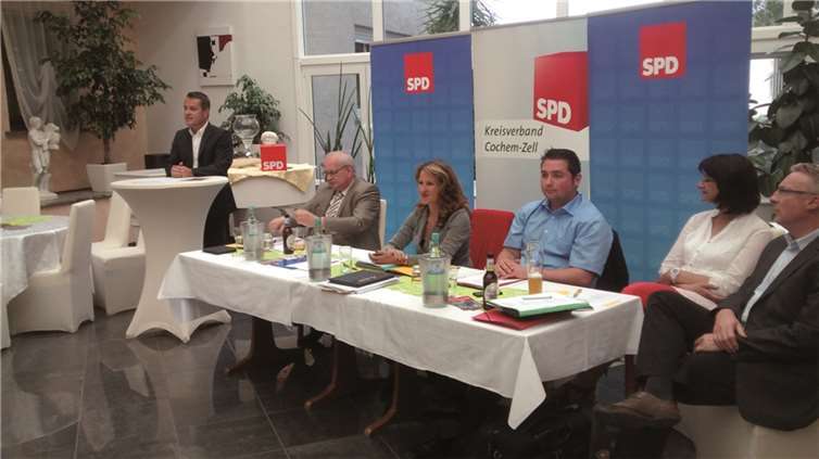 Ein neuer Vorstand wurde auf dem ordentlichen Kreisparteitag der SPD in Cochem-Zell gewählt.  Privat