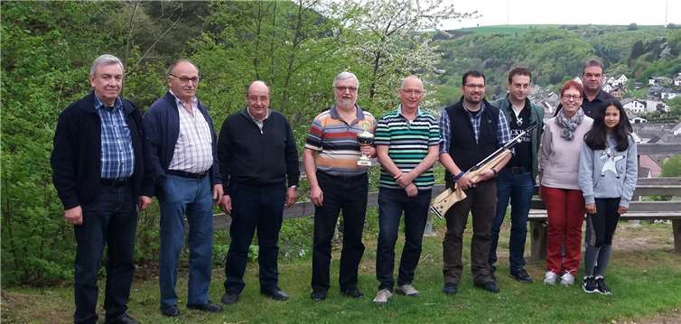 Ein neues Luftgewehr erlangte der beste Schütze Andreas Sauerborn.privat