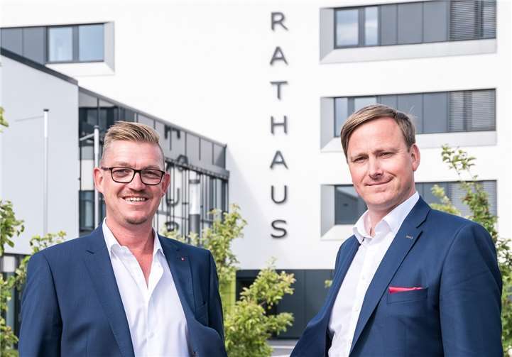 Ein neues Team für Meckenheim: Marco Deckers (SPD-Vorsitzender) und Stefan Pohl (Bürgermeisterkandidat).Foto: privat