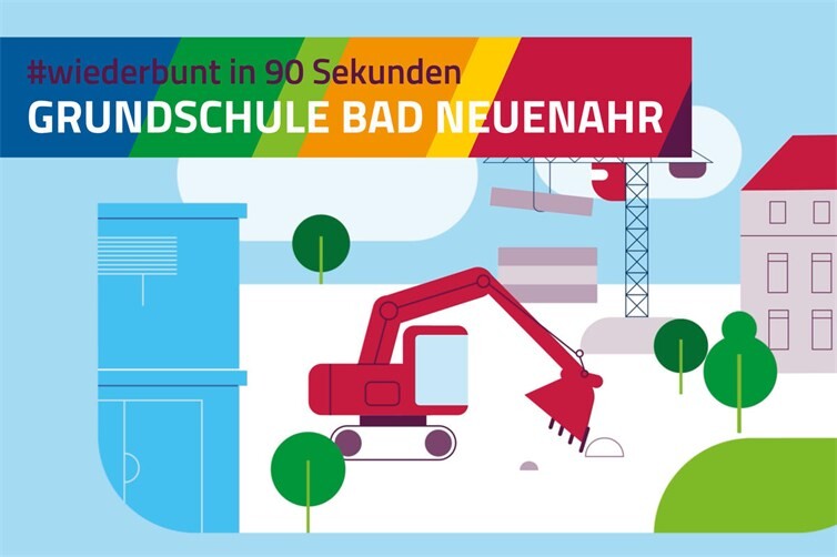 Ein neues #wiederbunt-Erklärvideo zum Neubau der Grundschule Bad Neuenahr ist erschienen.