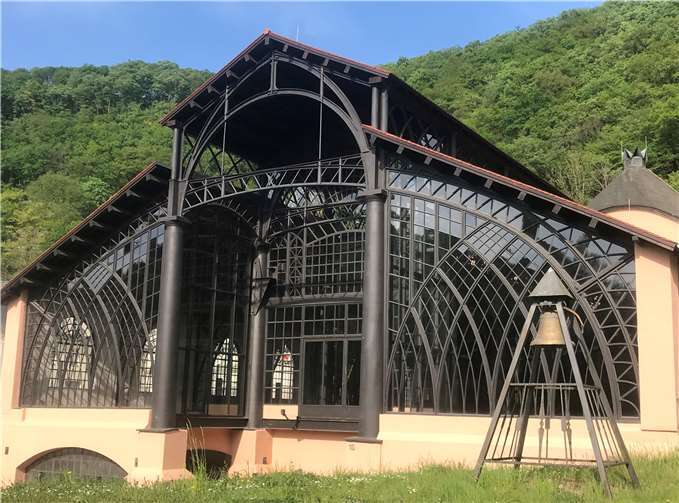 Ein neues wissenschaftliches Gutachten attestiert dem Denkmalareal Sayner Hütte Potenzial für die Anerkennung als Weltkulturerbe.Quelle: Stadt Bendorf