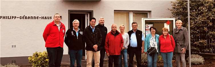 Ein offhr hatten die Andernacher Sozialdemokraten für die Vertreter des DRK-Ortsvereins. privat