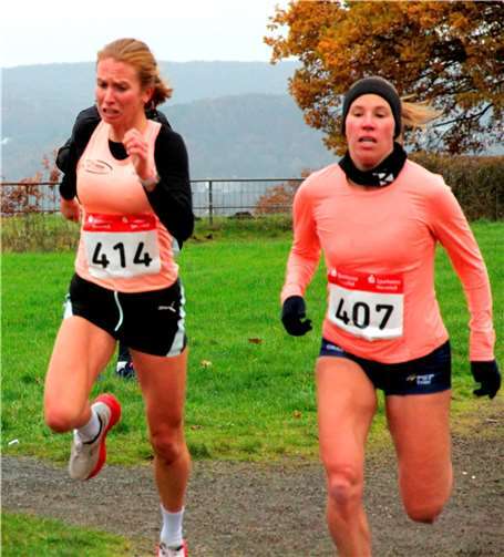 Ein packendes Finish mit zwei Mittelstrecken-Siegerinnen. Foto: privat