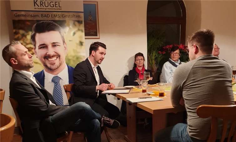 Ein reger Austausch zum Thema Sicherheit fand beim Politischen Aschermittwoch der CDU Bad Ems statt. Foto: CDU Bad Ems