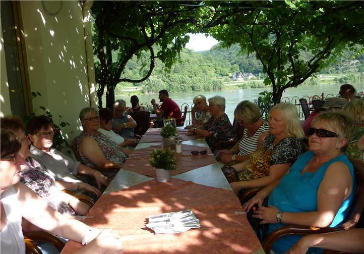 Ein schöner Abschluss in der WeinlaubeFoto: privat