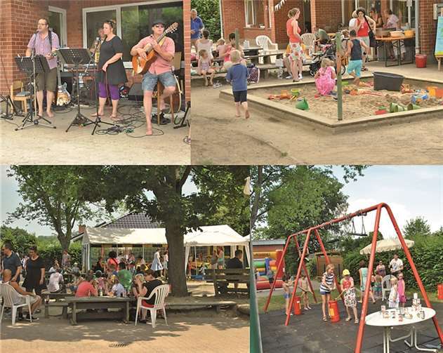 Ein schönes Fest feierten Groß und Klein im Kindergarten Calvarienberg. privat